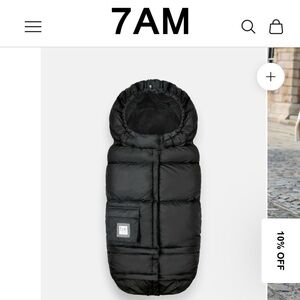 7AM Enfant Baby Stroller Blanket (6M-4T, Temperature Rating: -4°F)